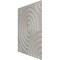 Ekena Millwork 19 5/8in. W x 19 5/8in. H Spiral EnduraWall Decorative 3D Wall Panel Covers 2.67 Sq. Ft. WP20X20SPGBE - alternate 4